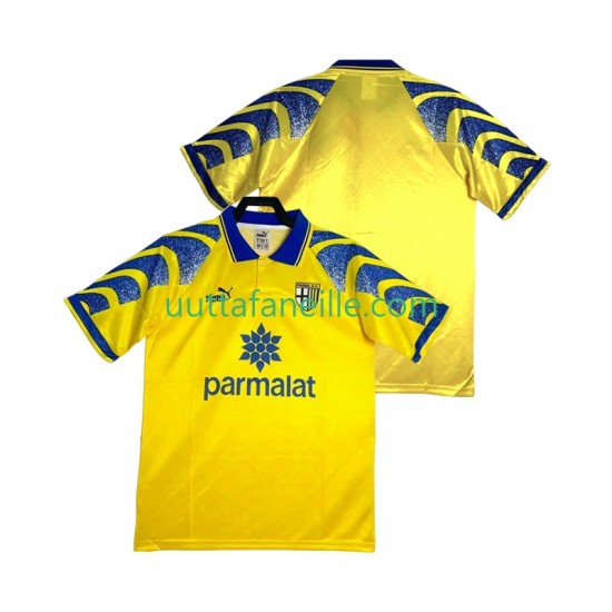 Jalkapallo Pelipaitoja Parma 1995 1997 Retro Mies Kotipeliasu Lyhythihainen