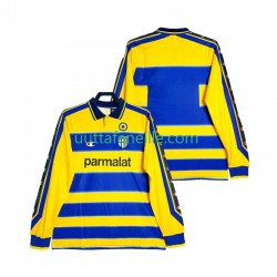 Jalkapallo Pelipaitoja Parma 2000 Retro Mies Kotipeliasu 1999 Pitkähihainen