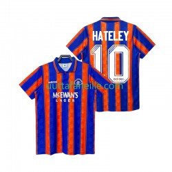Jalkapallo Pelipaitoja Rangers HATELEY 10 1993 Retro Mies Vieraspeliasu 1994 Lyhythihainen