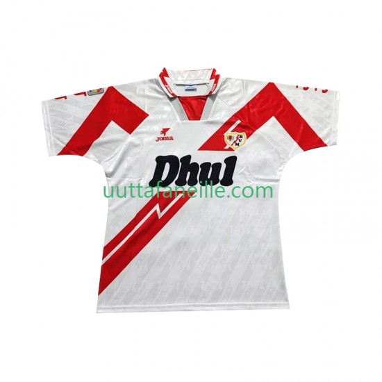 Jalkapallo Pelipaitoja Rayo Vallecano 1995 Retro Mies Kotipeliasu 1994 Lyhythihainen