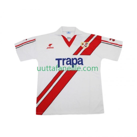Jalkapallo Pelipaitoja Rayo Vallecano 1997 Retro Mies Kotipeliasu 1998 Lyhythihainen