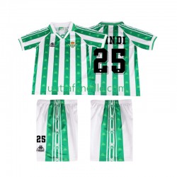 Jalkapallo Pelipaitoja Real Betis FINIDI 25 1996 1997 Retro Lasten Kotipeliasu Lyhythihainen