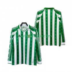 Jalkapallo Pelipaitoja Real Betis 1996 1997 Retro Mies Kotipeliasu Pitkähihainen