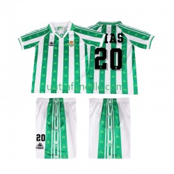 Jalkapallo Pelipaitoja Real Betis Tomas Olias 20 1996 1997 Retro Lasten Kotipeliasu Lyhythihainen