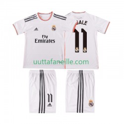 Jalkapallo Pelipaitoja Real Madrid BALE 11 2013 2014 Retro Lasten Kotipeliasu Lyhythihainen