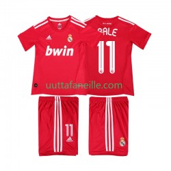 Jalkapallo Pelipaitoja Real Madrid BALE 11 2012 Retro Lasten Kolmas peliasu 2011 Lyhythihainen