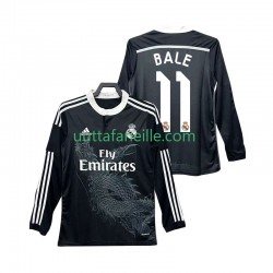 Jalkapallo Pelipaitoja Real Madrid BALE 11 2014 2015 Retro Mies Kolmas peliasu Pitkähihainen