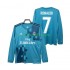 Jalkapallo Pelipaitoja Real Madrid CRISTIANO RONALDO 7 2017 2018 Retro Mies Kolmas peliasu Pitkähihainen