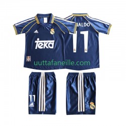 Jalkapallo Pelipaitoja Real Madrid Cristiano Ronaldo 11 Retro Lasten Kolmas peliasu 1998 1999 Lyhythihainen