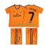 Jalkapallo Pelipaitoja Real Madrid Cristiano Ronaldo 7 2013 2014 Retro Lasten Kolmas peliasu Lyhythihainen