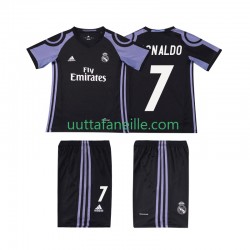 Jalkapallo Pelipaitoja Real Madrid Cristiano Ronaldo 7 2016 2017 Retro Lasten Kolmas peliasu Lyhythihainen