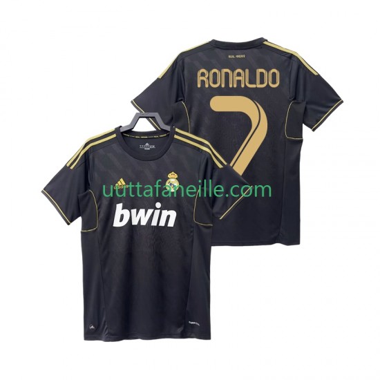 Jalkapallo Pelipaitoja Real Madrid Cristiano Ronaldo 7 2012 Retro Mies Vieraspeliasu 2011 Lyhythihainen