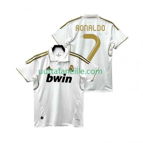 Jalkapallo Pelipaitoja Real Madrid Cristiano Ronaldo 7 2012 Retro Mies Kotipeliasu 2011 Lyhythihainen