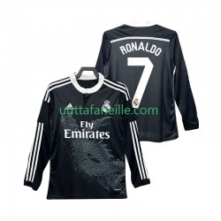 Jalkapallo Pelipaitoja Real Madrid Cristiano Ronaldo 7 2014 2015 Retro Mies Kolmas peliasu Pitkähihainen