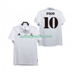 Jalkapallo Pelipaitoja Real Madrid FIGO 10 2003 Retro Mies Kotipeliasu 2002 Lyhythihainen