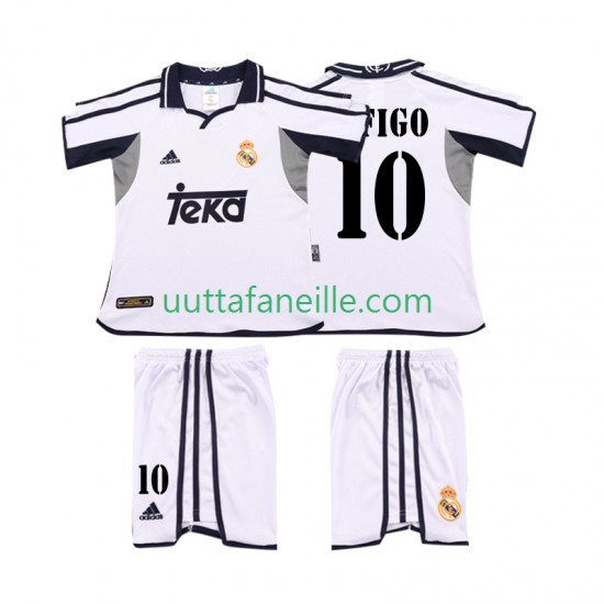 Jalkapallo Pelipaitoja Real Madrid FIGO 10 2001 Retro Lasten Kotipeliasu 2002 Lyhythihainen