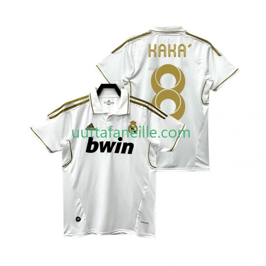 Jalkapallo Pelipaitoja Real Madrid KAKA 8 2012 Retro Mies Kotipeliasu 2011 Lyhythihainen