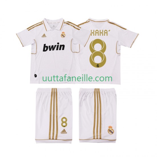 Jalkapallo Pelipaitoja Real Madrid KAKA 8 2012 Retro Lasten Kotipeliasu 2011 Lyhythihainen