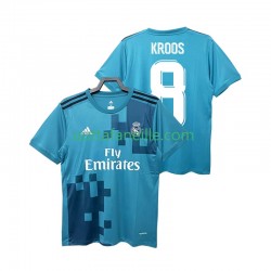 Jalkapallo Pelipaitoja Real Madrid KROOS 8 2017 2018 Retro Mies Kolmas peliasu Lyhythihainen
