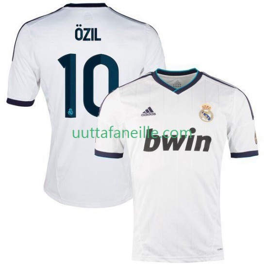 Jalkapallo Pelipaitoja Real Madrid Ozil 2012 2013 Retro Mies Kotipeliasu Lyhythihainen