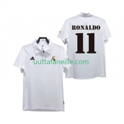 Jalkapallo Pelipaitoja Real Madrid RONALDO 11 2003 Retro Mies Kotipeliasu 2002 Lyhythihainen