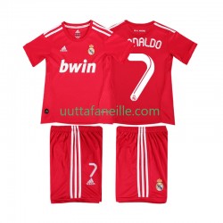 Jalkapallo Pelipaitoja Real Madrid RONALDO 7 2012 Retro Lasten Kolmas peliasu 2011 Lyhythihainen