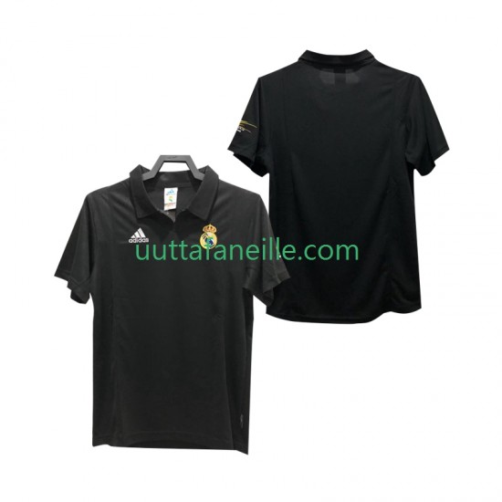 Jalkapallo Pelipaitoja Real Madrid 2003 Retro Mies Vieraspeliasu 2002 Lyhythihainen