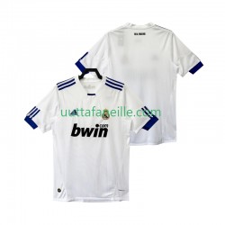 Jalkapallo Pelipaitoja Real Madrid Retro Mies Kotipeliasu 2011 2010 Lyhythihainen