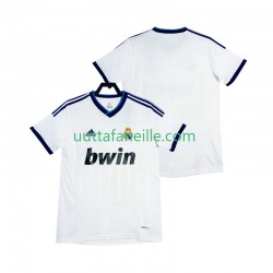 Jalkapallo Pelipaitoja Real Madrid 2012 2013 Retro Mies Kotipeliasu Lyhythihainen
