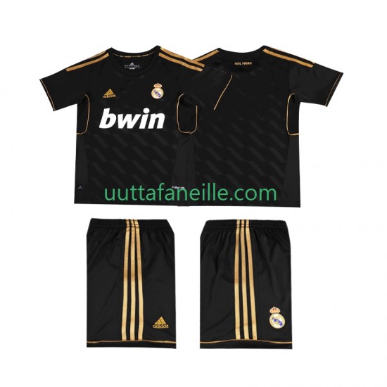 Jalkapallo Pelipaitoja Real Madrid 2012 Retro Lasten Vieraspeliasu 2011 Lyhythihainen