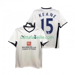 Jalkapallo Pelipaitoja Tottenham Hotspur Keane 15 2009 Retro Mies Kotipeliasu 2008 Lyhythihainen