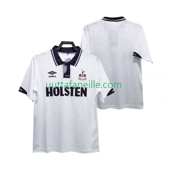 Jalkapallo Pelipaitoja Tottenham Hotspur 1991 1993 Retro Mies Kotipeliasu Lyhythihainen