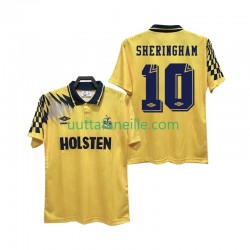 Jalkapallo Pelipaitoja Tottenham Hotspur SHERINGHAM 10 1992 Retro Mies Vieraspeliasu 1994 Lyhythihainen