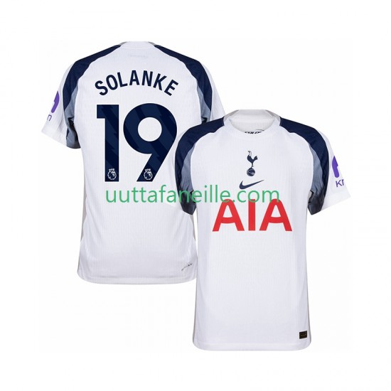 Jalkapallo Pelipaitoja Tottenham Hotspur Solanke 19 Mies Kotipeliasu 2025-2026 Lyhythihainen