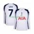 Jalkapallo Pelipaitoja Tottenham Hotspur Son Heung-Min 7 Mies Kotipeliasu 2025-2026 Pitkähihainen