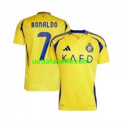 Jalkapallo Pelipaitoja Al Nassr Cristiano Ronaldo 7 Mies Kotipeliasu 2024-2025 Lyhythihainen
