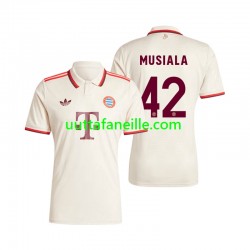 Jalkapallo Pelipaitoja FC Bayern München Musiala 42 Mies Kolmas peliasu 2024-2025 Lyhythihainen