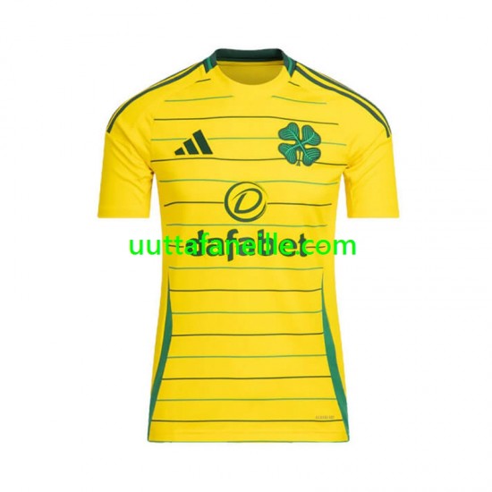 Jalkapallo Pelipaitoja Celtic Mies Vieraspeliasu 2024-2025 Lyhythihainen