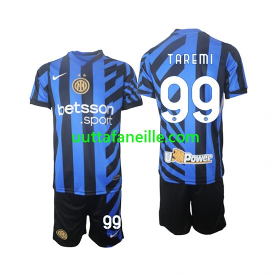 Jalkapallo Pelipaitoja Inter Milan Mehdi Taremi 99 Lasten Kotipeliasu 2024-2025 Lyhythihainen
