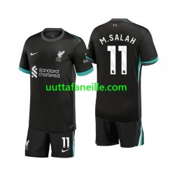 Jalkapallo Pelipaitoja Liverpool M.Salah 11 Lasten Vieraspeliasu 2024-2025 Lyhythihainen