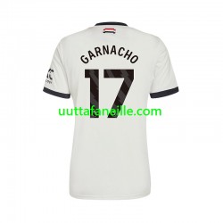 Jalkapallo Pelipaitoja Manchester United GARNACHO 17 Mies Kolmas peliasu 2024-2025 Lyhythihainen