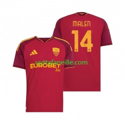 Jalkapallo Pelipaitoja AS Roma Donyell Malen 14 Mies Kotipeliasu 2026-2027 Lyhythihainen
