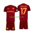Jalkapallo Pelipaitoja AS Roma Manu Kone 17 Lasten Kotipeliasu 2026-2027 Lyhythihainen
