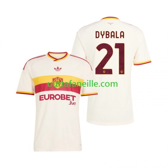 Jalkapallo Pelipaitoja AS Roma Paulo Dybala 21 Mies Vieraspeliasu 2026-2027 Lyhythihainen