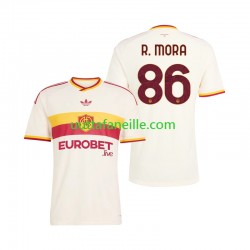 Jalkapallo Pelipaitoja AS Roma Rodrigo Mora 86 Mies Vieraspeliasu 2026-2027 Lyhythihainen
