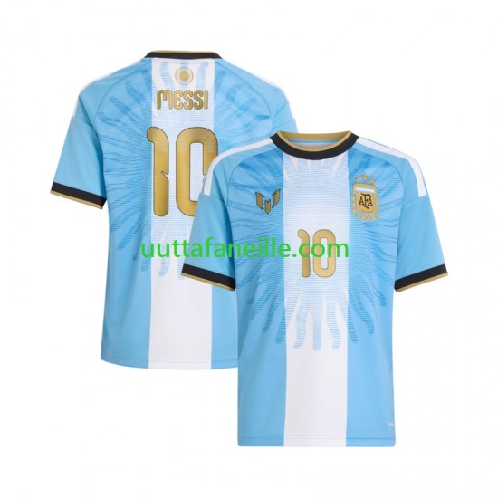 Jalkapallo Pelipaitoja Argentiina Lionel Messi 10 Special Mies Kotipeliasu 2026-2027 Lyhythihainen