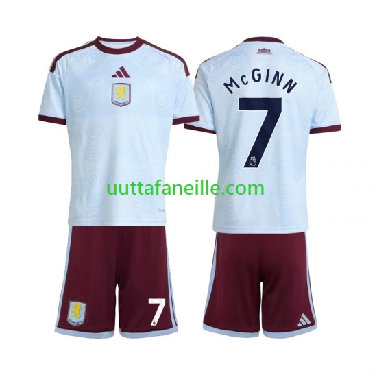 Jalkapallo Pelipaitoja Aston Villa John McGinn 7 Lasten Kolmas peliasu 2026-2027 Lyhythihainen