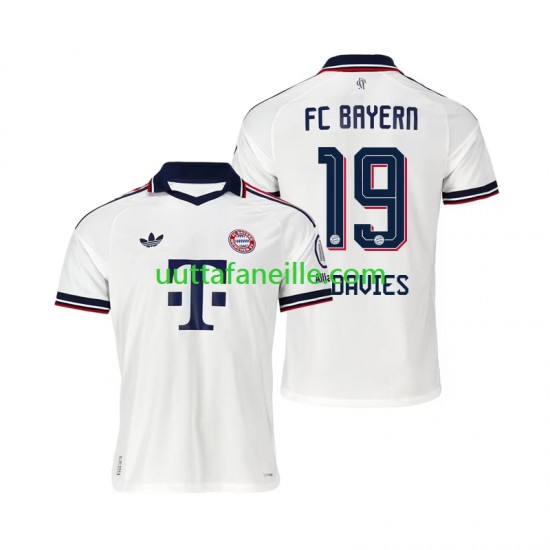Jalkapallo Pelipaitoja FC Bayern München Alphonso Davies 19 Mies Vieraspeliasu 2026-2027 Lyhythihainen