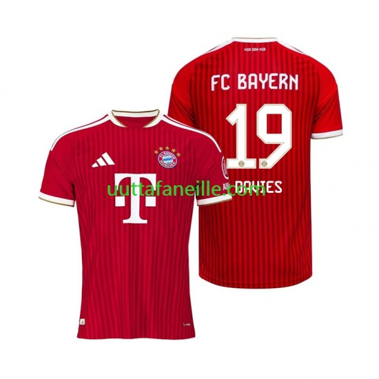 Jalkapallo Pelipaitoja FC Bayern München Alphonso Davies 19 Mies Kotipeliasu 2026-2027 Lyhythihainen
