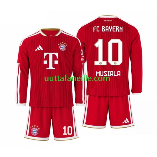 Jalkapallo Pelipaitoja FC Bayern München Jamal Musiala 10 Lasten Kotipeliasu 2026-2027 Pitkähihainen